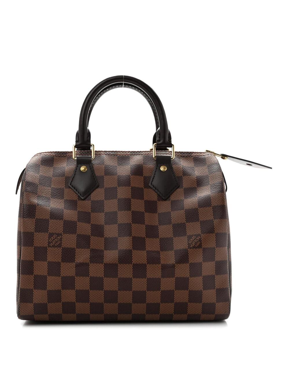 Louis Vuitton Damier Ebene Speedy 25 #363619L14B